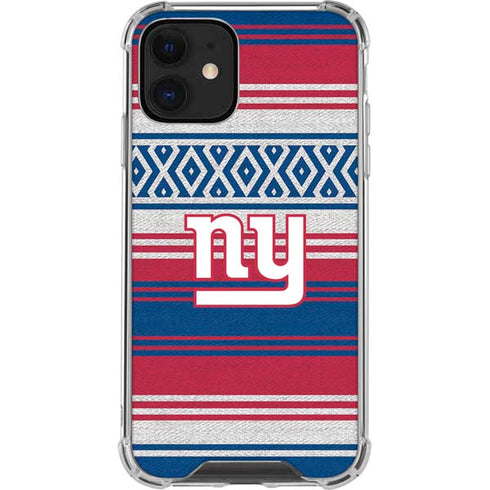 NFL New York Giants Trailblazer iPhone 12 Mini Clear Case