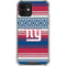 NFL New York Giants Trailblazer iPhone 12 Mini Clear Case