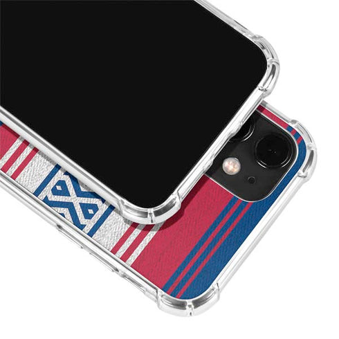NFL New York Giants Trailblazer iPhone 12 Mini Clear Case