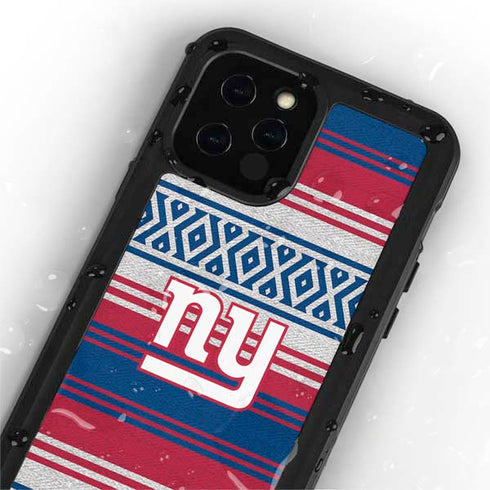 NFL New York Giants Trailblazer iPhone 12 Pro Waterproof Case