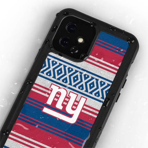 NFL New York Giants Trailblazer iPhone 12 Waterproof Case