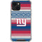NFL New York Giants Trailblazer iPhone 13 Mini Clear Case