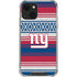 NFL New York Giants Trailblazer iPhone 13 Mini Clear Case