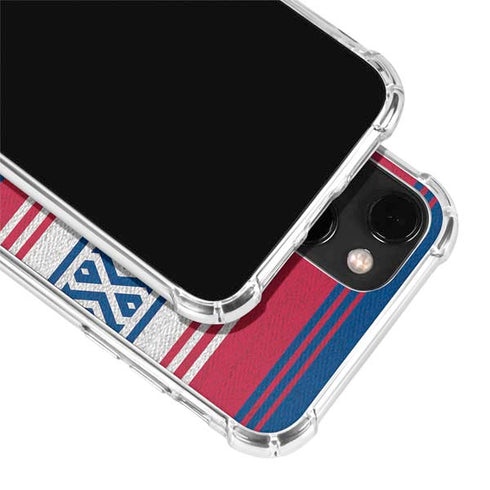 NFL New York Giants Trailblazer iPhone 15 Plus Clear Case