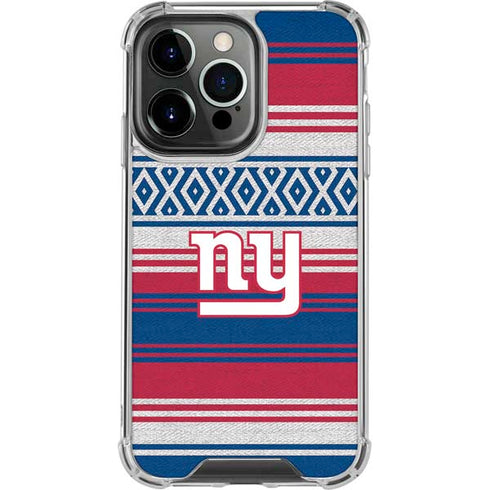 NFL New York Giants Trailblazer iPhone 14 Pro Clear Case