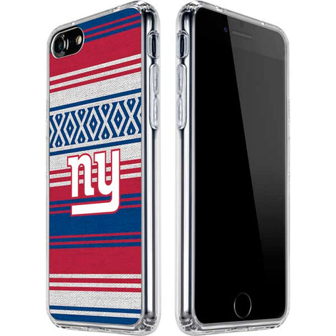 NFL New York Giants Trailblazer iPhone SE (2nd & 3rd Gen) Clear Case