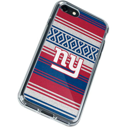 NFL New York Giants Trailblazer iPhone SE (2nd & 3rd Gen) Clear Case