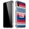 NFL New York Giants Trailblazer iPhone XS Max Clear Case