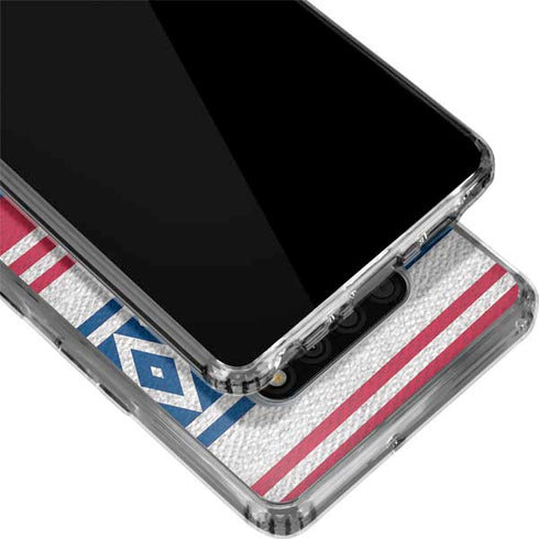 NFL New York Giants Trailblazer LG Stylo 6 Clear Case