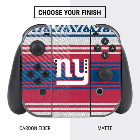 NFL New York Giants Trailblazer Nintendo Switch Bundle Skin