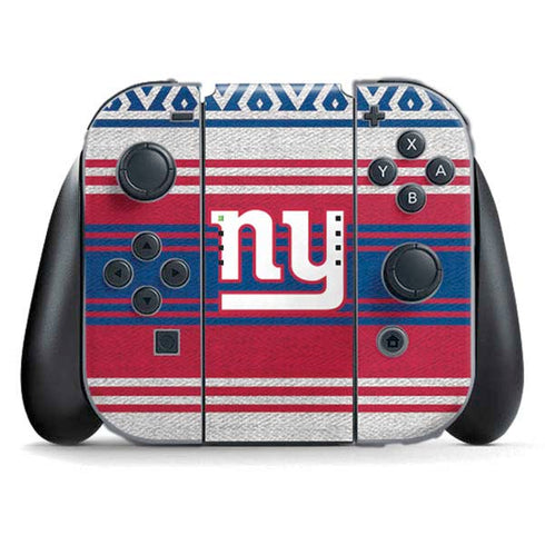 NFL New York Giants Trailblazer Nintendo Switch (2017-2021) Joy-Con Controller Skin