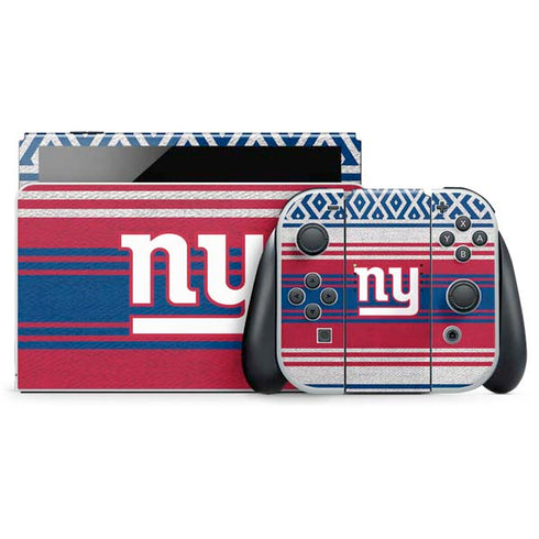 NFL New York Giants Trailblazer Nintendo Switch OLED (2021) Skin