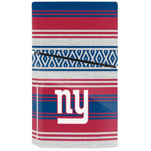 NFL New York Giants Trailblazer PS5 Slim Disk Bundle Skin