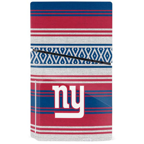 NFL New York Giants Trailblazer PS5 Slim Disk Console Skin