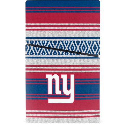 NFL New York Giants Trailblazer PS5 Slim Digital Edition Bundle Skin
