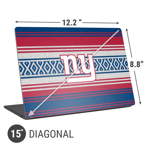 NFL New York Giants Trailblazer Universal Laptop 15in (12.2 x 8.8in) Skin