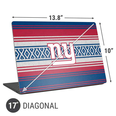 NFL New York Giants Trailblazer Universal Laptop 17in (13.8 x 10in) Skin
