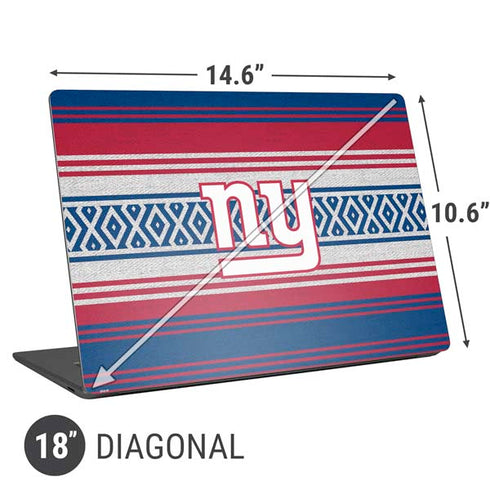 NFL New York Giants Trailblazer Universal Laptop 18in (14.6 x 10.6in) Skin