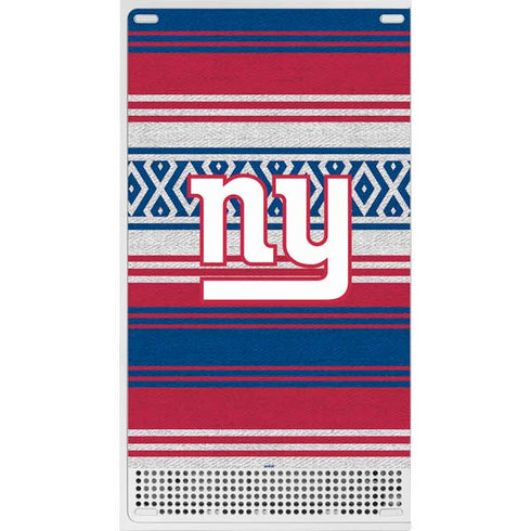 NFL New York Giants Trailblazer Xbox Series S Console Skin