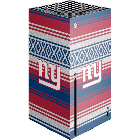 NFL New York Giants Trailblazer Xbox Series X Console Skin