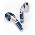 NFL New York Giants Tropical Print Apple AirPods Skin