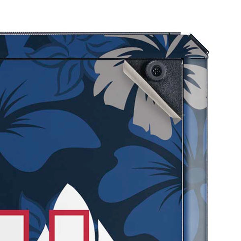 NFL New York Giants Tropical Print Cooler Master MasterBox Q300L Mini Tower Skin