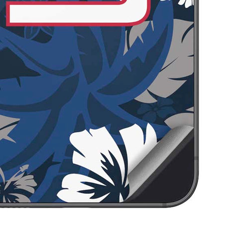 NFL New York Giants Tropical Print Galaxy A14 5G Skin