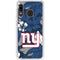 NFL New York Giants Tropical Print Galaxy A20 Clear Case