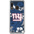 NFL New York Giants Tropical Print Galaxy A30 Clear Case
