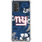 NFL New York Giants Tropical Print Galaxy A32 5G Clear Case