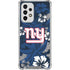 NFL New York Giants Tropical Print Galaxy A53 5G Clear Case