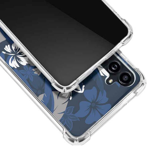 NFL New York Giants Tropical Print Galaxy A54 5G Clear Case