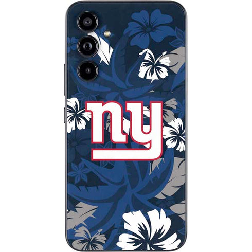 NFL New York Giants Tropical Print Galaxy A54 5G Skin
