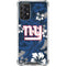 NFL New York Giants Tropical Print Galaxy A72 5G Clear Case