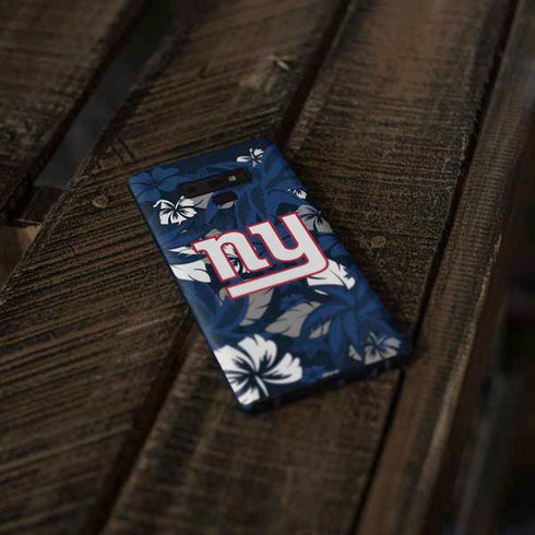 NFL New York Giants Tropical Print Galaxy Note 9 Skin