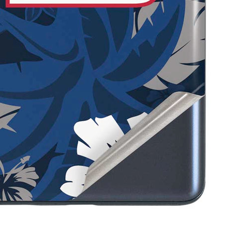 NFL New York Giants Tropical Print Galaxy S20 Fan Edition Skin