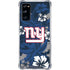 NFL New York Giants Tropical Print Galaxy S20 FE Clear Case