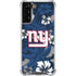 NFL New York Giants Tropical Print Galaxy S21 Plus 5G Clear Case