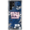 NFL New York Giants Tropical Print Galaxy S22 Ultra Clear Case