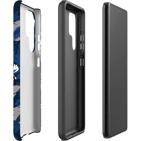 NFL New York Giants Tropical Print Galaxy S22 Ultra Pro Case