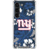 NFL New York Giants Tropical Print Galaxy S23 Clear Case