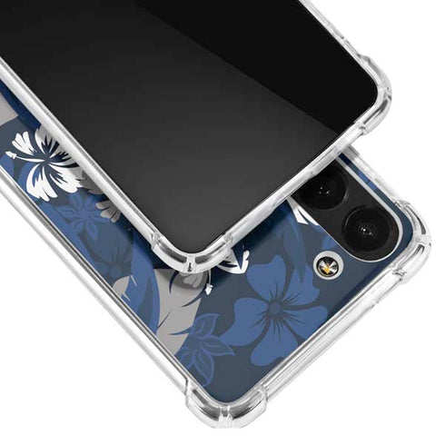 NFL New York Giants Tropical Print Galaxy S23 Clear Case