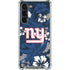 NFL New York Giants Tropical Print Galaxy S23 Plus Clear Case