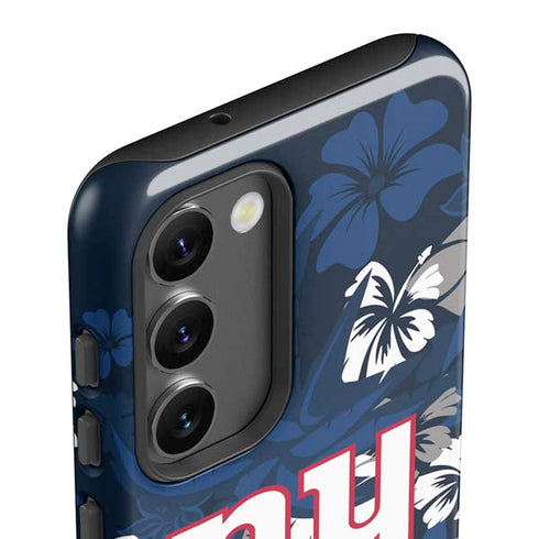 NFL New York Giants Tropical Print Galaxy S23 Pro Case
