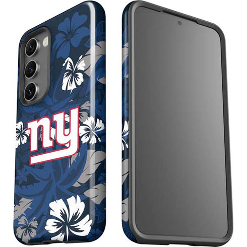 NFL New York Giants Tropical Print Galaxy S23 Pro Case