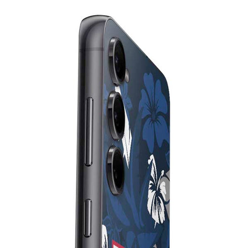 NFL New York Giants Tropical Print Galaxy S23 Skin