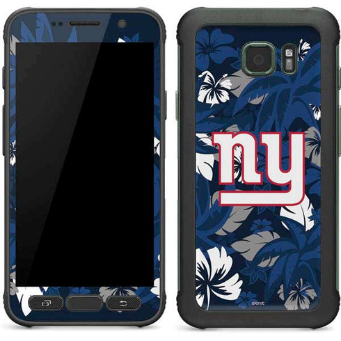 NFL New York Giants Tropical Print Galaxy S7 Active Skin