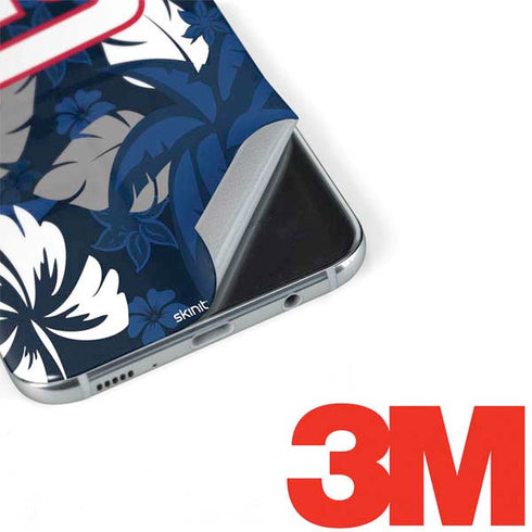 NFL New York Giants Tropical Print Galaxy S8 Plus Skin