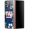 NFL New York Giants Tropical Print Galaxy Z Fold2 5G Skin