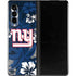 NFL New York Giants Tropical Print Galaxy Z Fold3 5G Skin